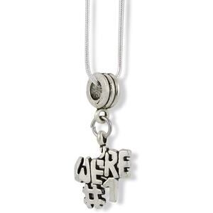 We're #1 Charm Snake Chain Necklace